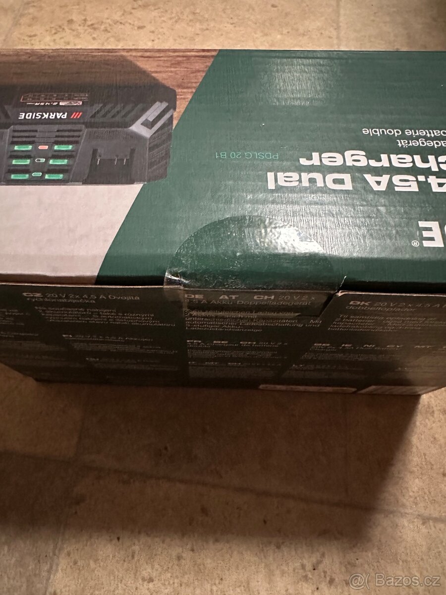 Parkside nová dvojnabíječka - 2