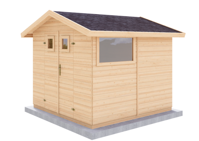 Dřevěný zahradní domek Helsinki - 2