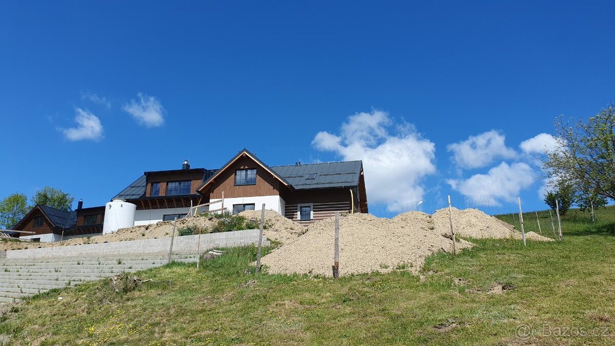 Víchovská Lhota výhled Krkonoše - 2