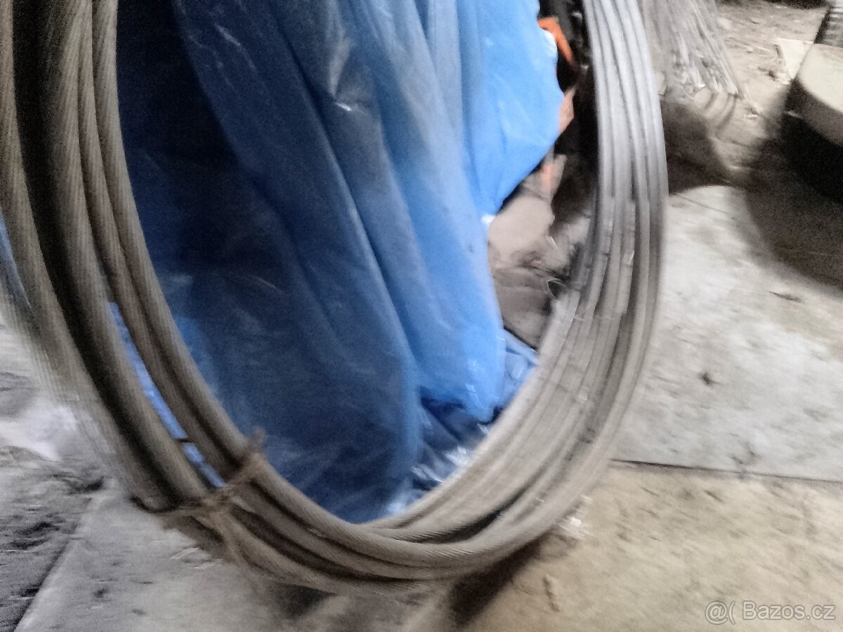 Prodám ocelové lana - 2