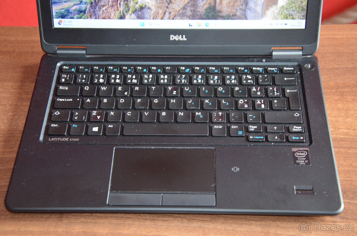 Dell latitude 7250 i7/12GB/SSD 256GB/záruka - 2