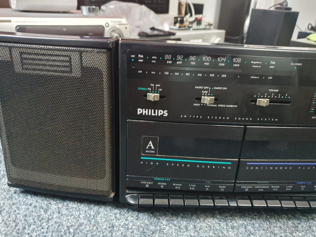 PHILIPS TYPE AW 7792/00 Boombox r.v.1992 - 2