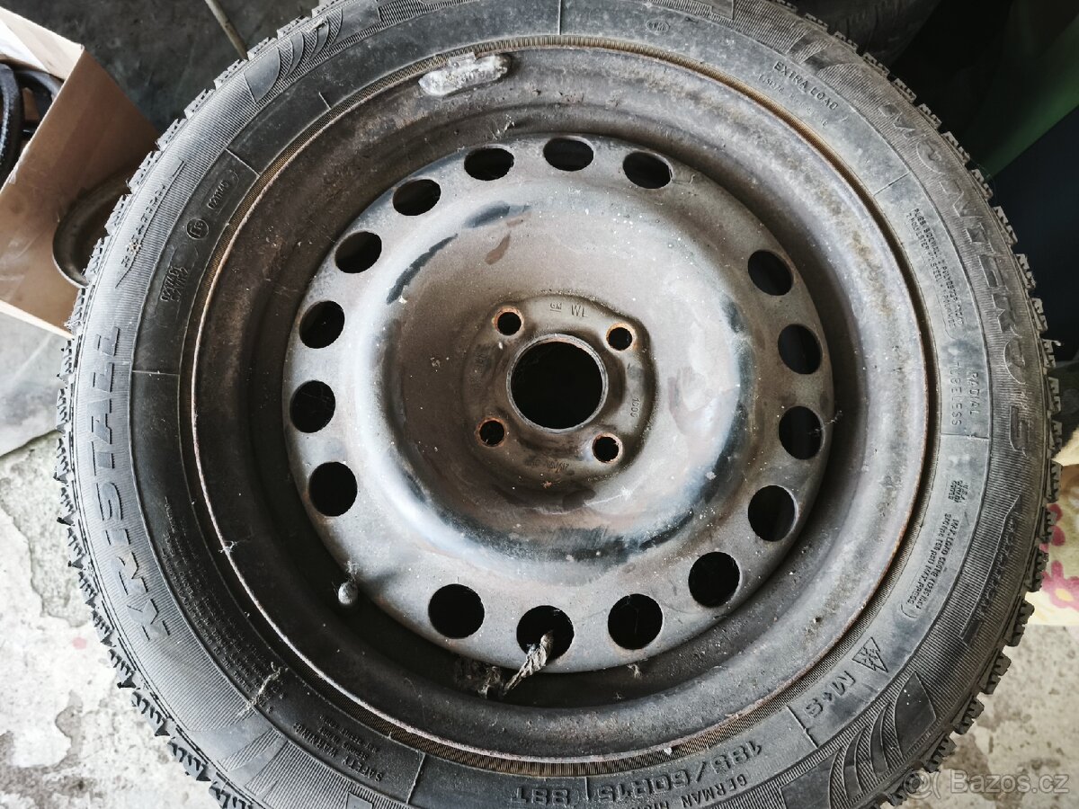 Disky se zimními pneu Opel Meriva - 2
