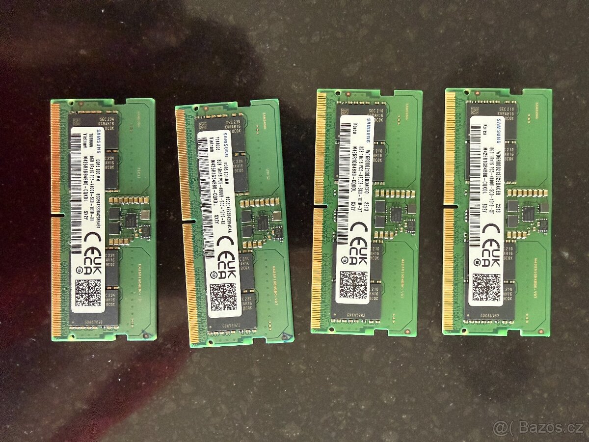 Paměti SODIMM DDR4 / DD5 - 2