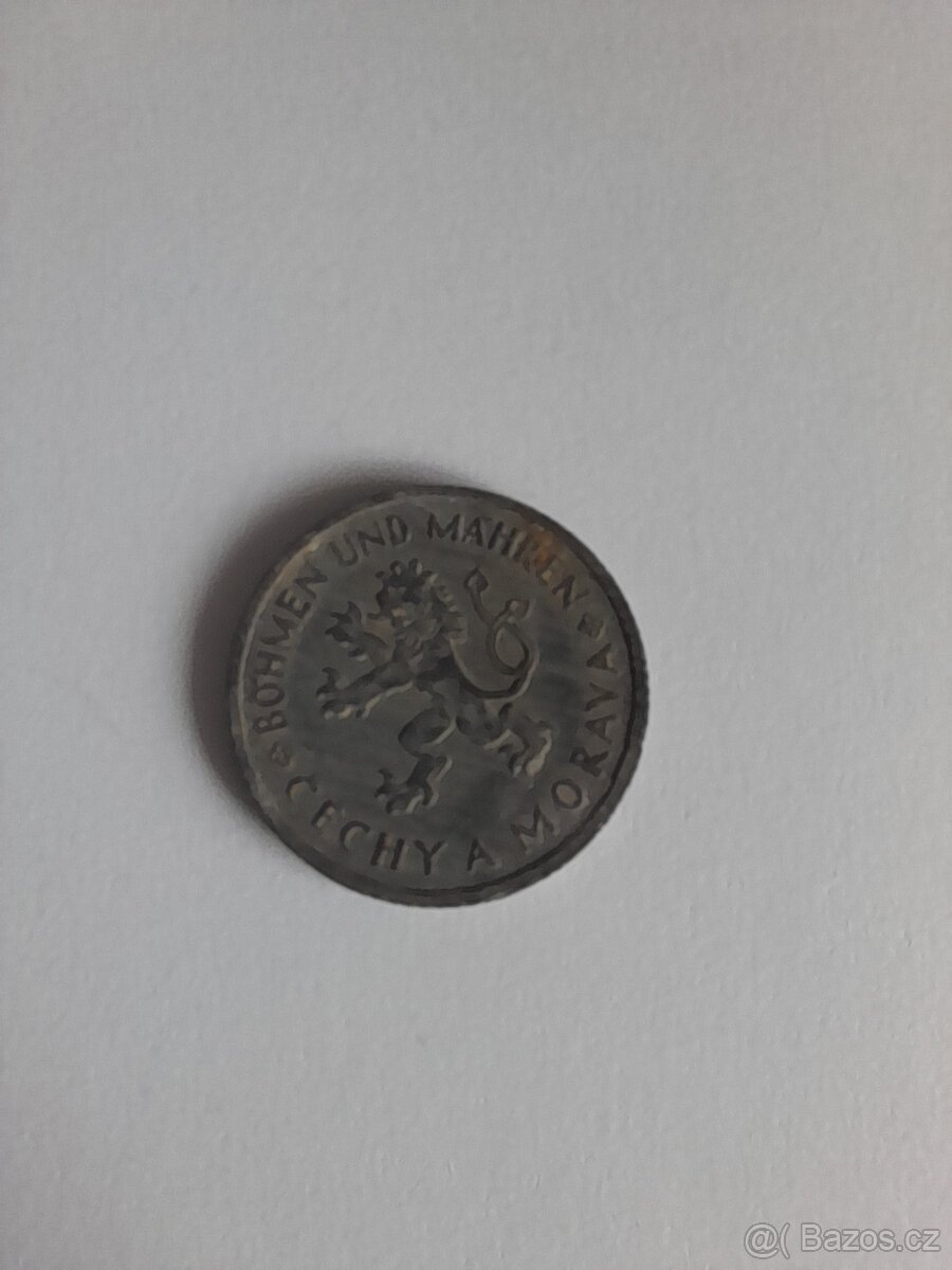 1 koruna 1944 - 2