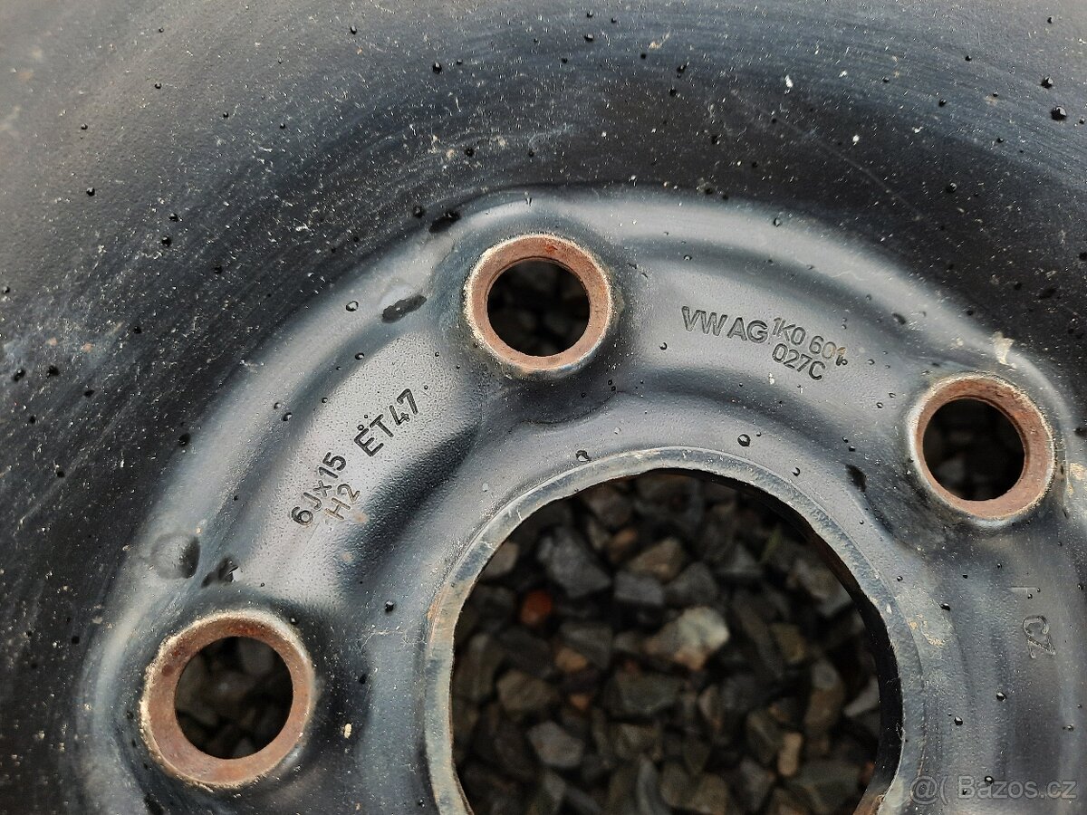 Plechove disky 5x112, R15 - 2