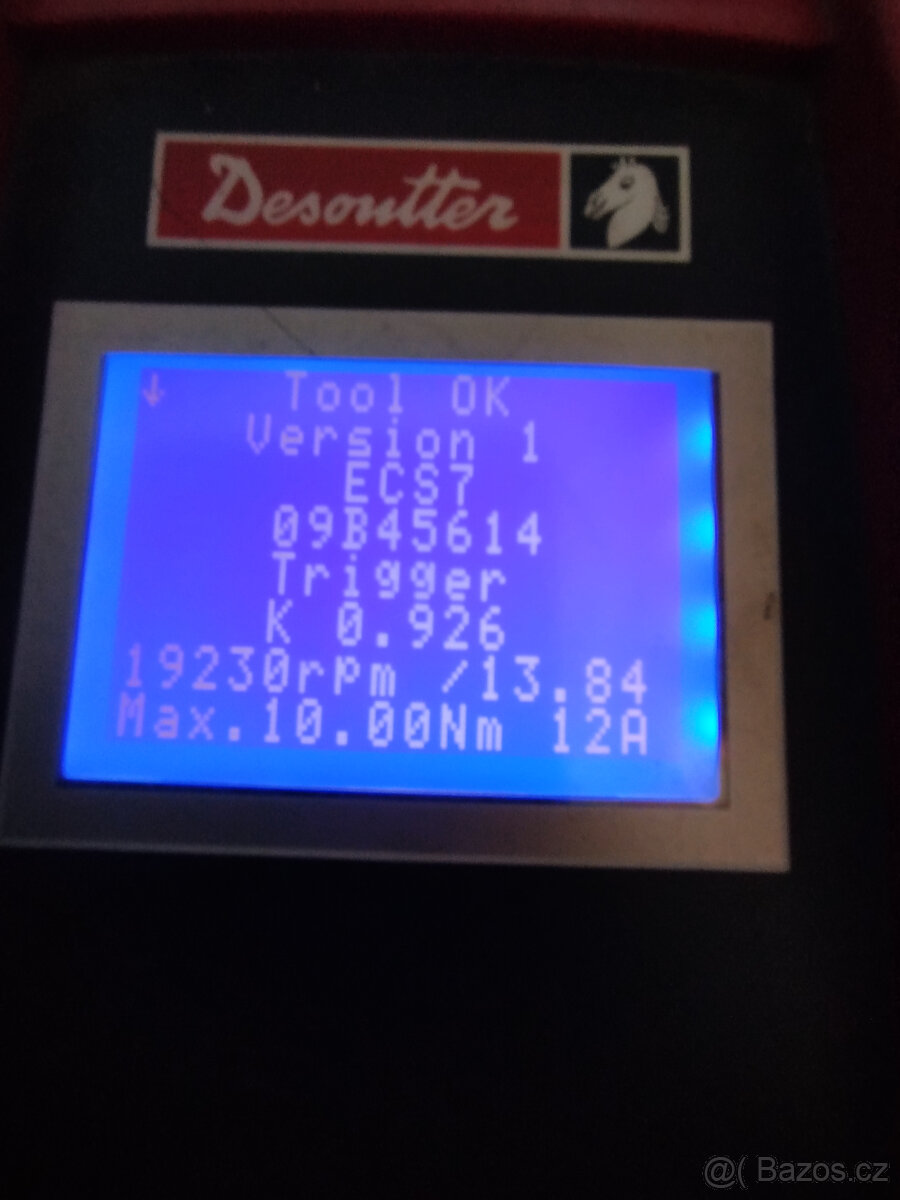 Desoutter - Kontroler CVIC II-H2 + řízený šroubovák ECS7 - 2