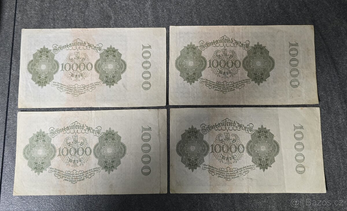 Bankovky 10000 Marek - 2