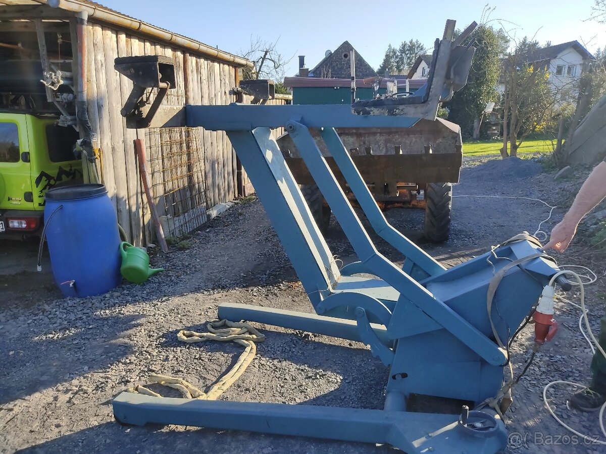 2 tunový mobilní hydraulický zvedák na automobil - 2