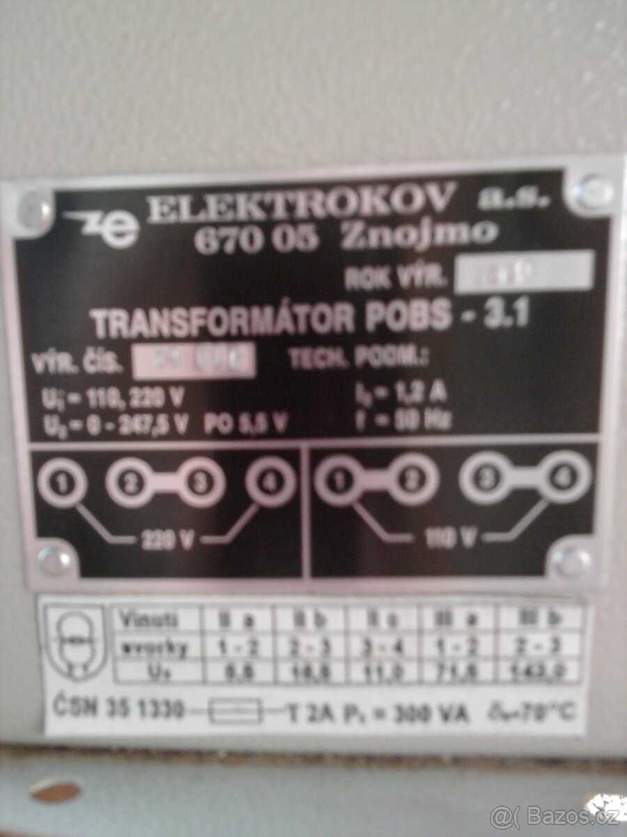 Transformátor - 2