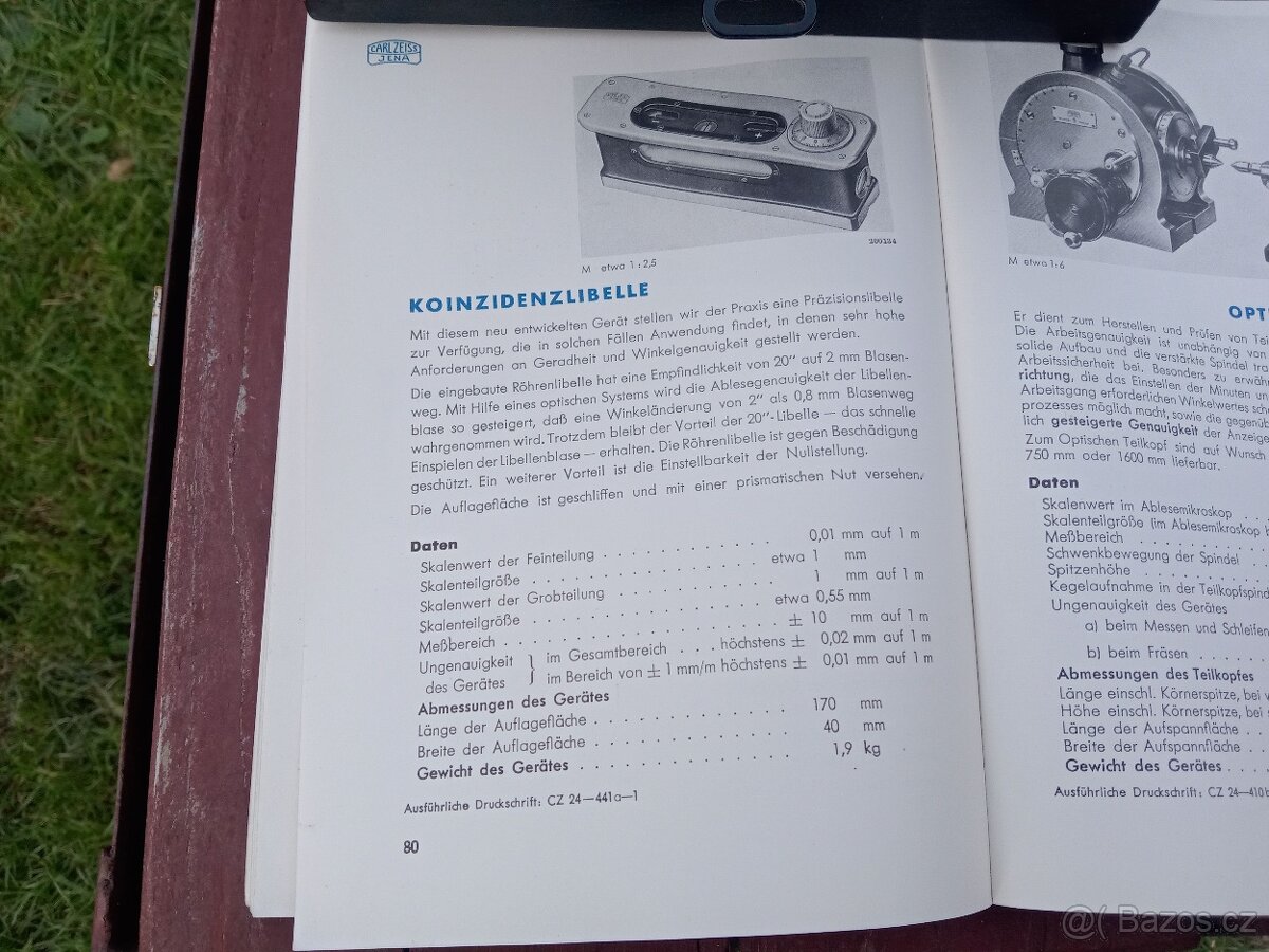 Měřidla Carl Zeiss - 2