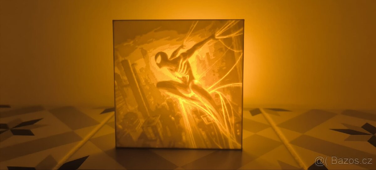 Obrázek s led svíčkou - 2