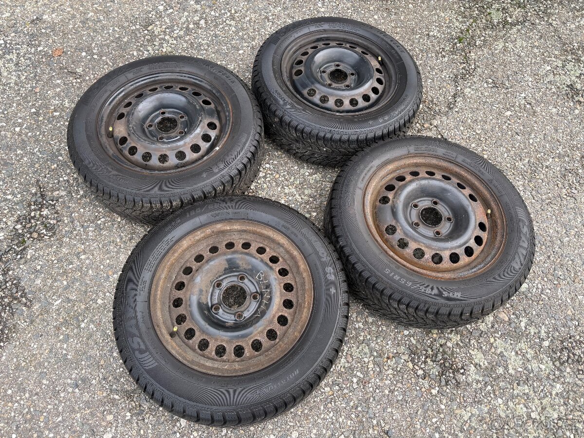 Zimní kola 5x110 185/65r15 - 2