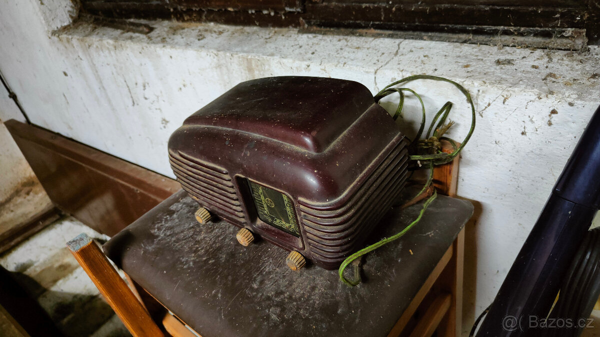 Starožitné rádio Art Deco TESLA - 2