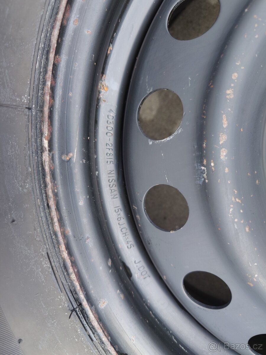 Plechový disk Nissan R15 ET45 - 2