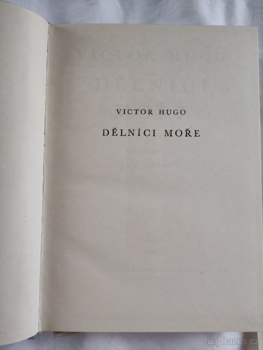 Dělníci moře - Victor Hugo - 2