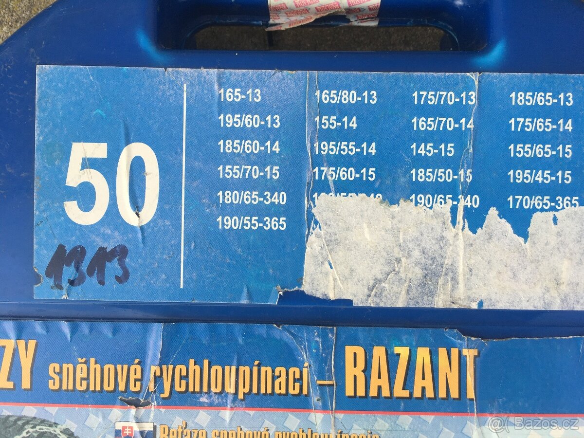 Prodám nové sněhové řetězy Razant 50 - 2