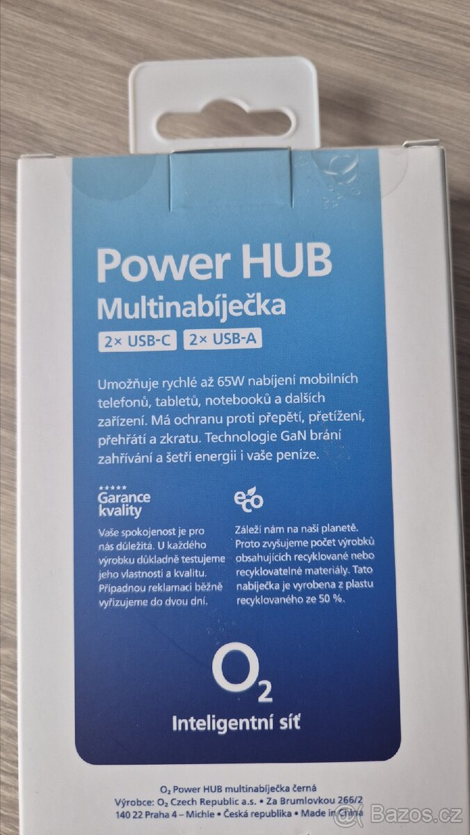 Nabíječka O2 Power HUB - 2