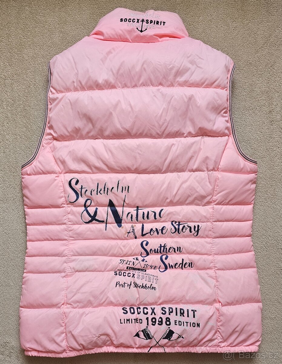 Dámská péřová vesta Soccx - 2