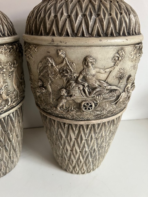 Dvě velké vázy Johan Mareš. - 2