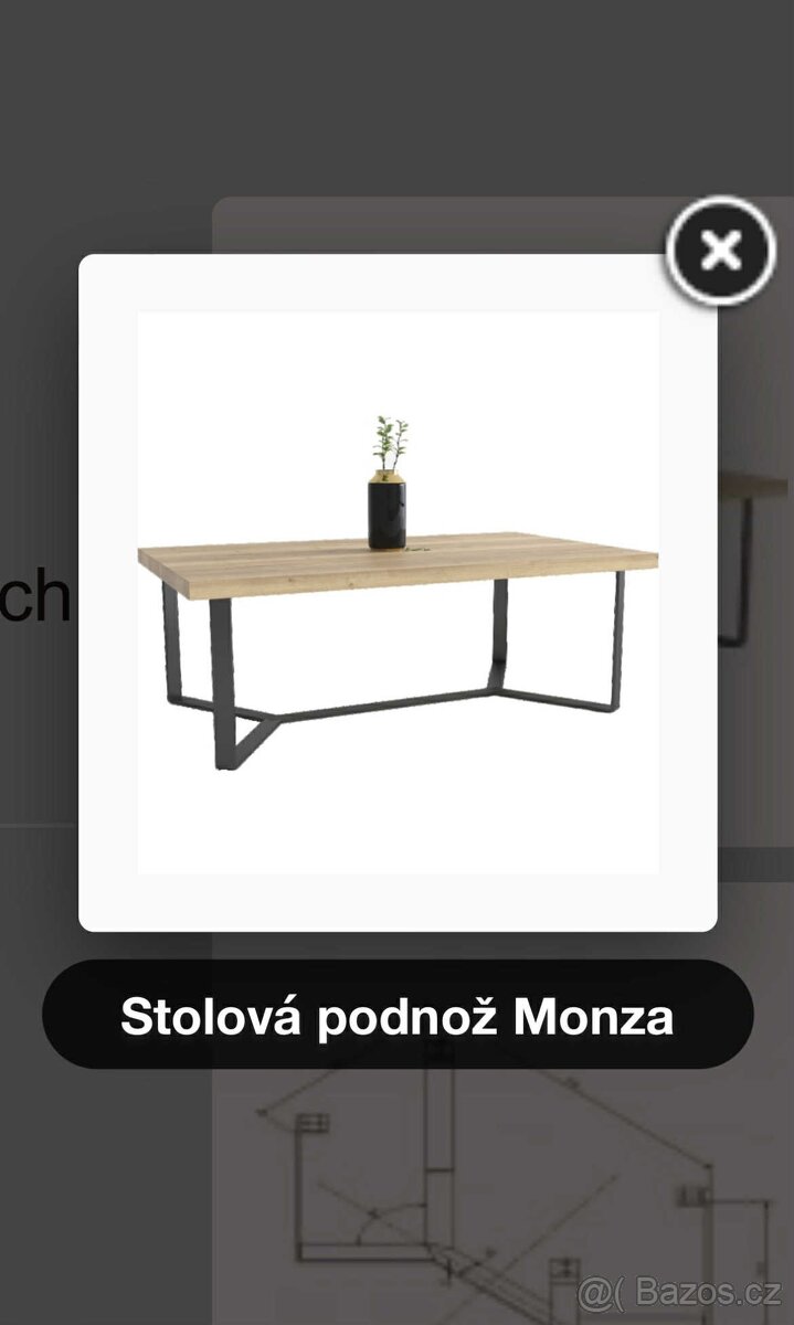 Podnože k jídelnímu stolu - 2