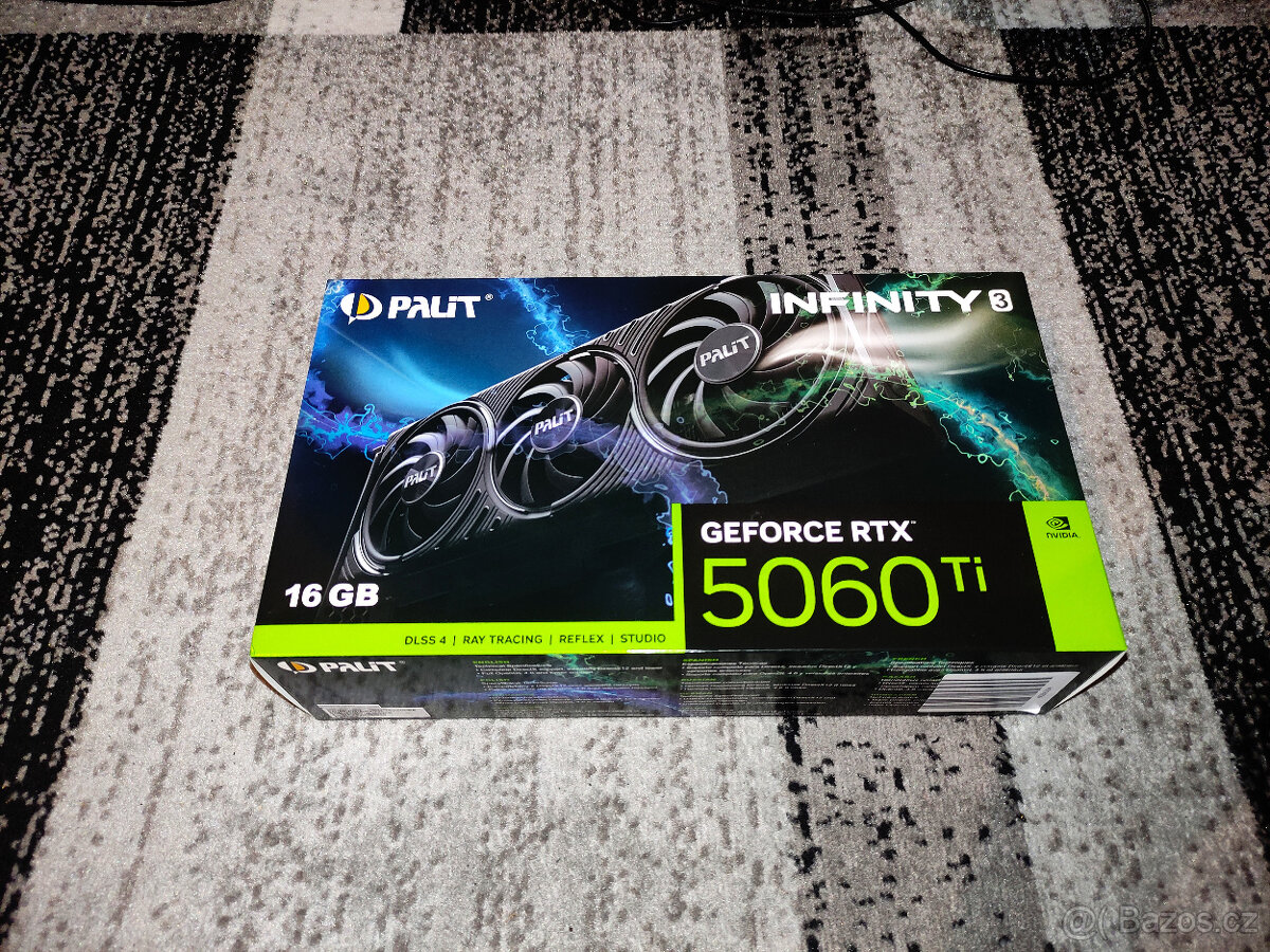 PALIT RTX 5060 Ti Infinity 3 16GB - Nová - Záruka 3 Roky - 2
