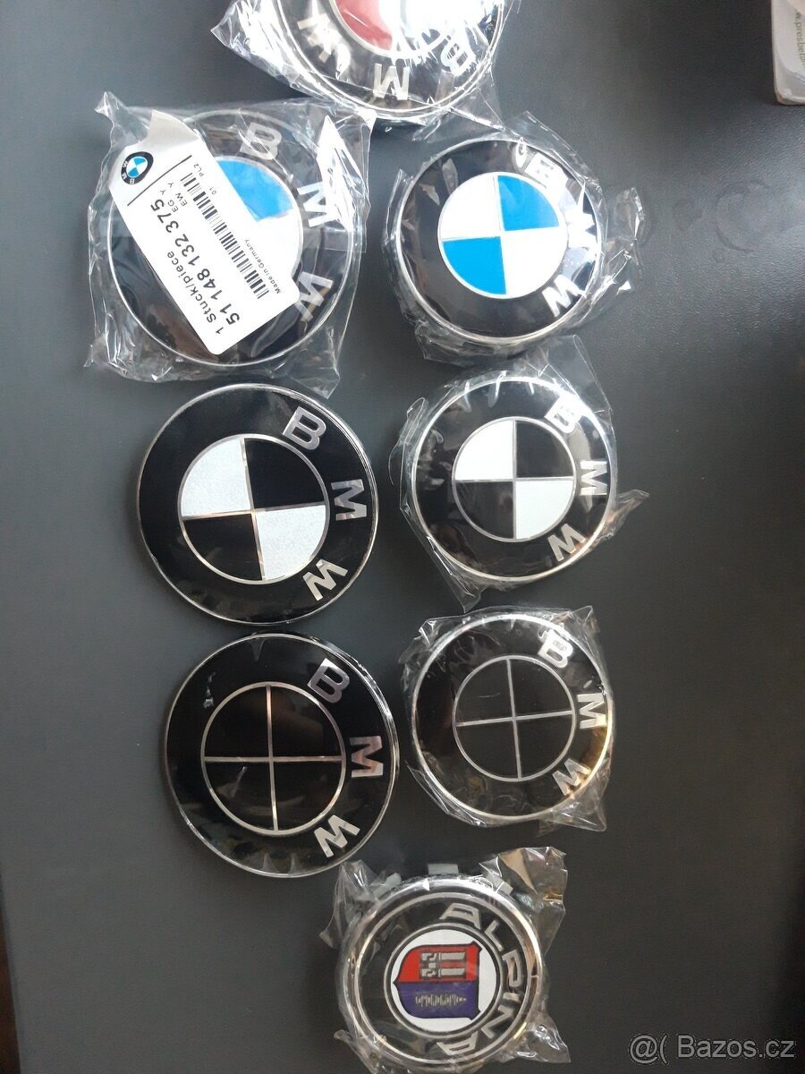 Bmw logo emblem znak krytky klíčenky - 2
