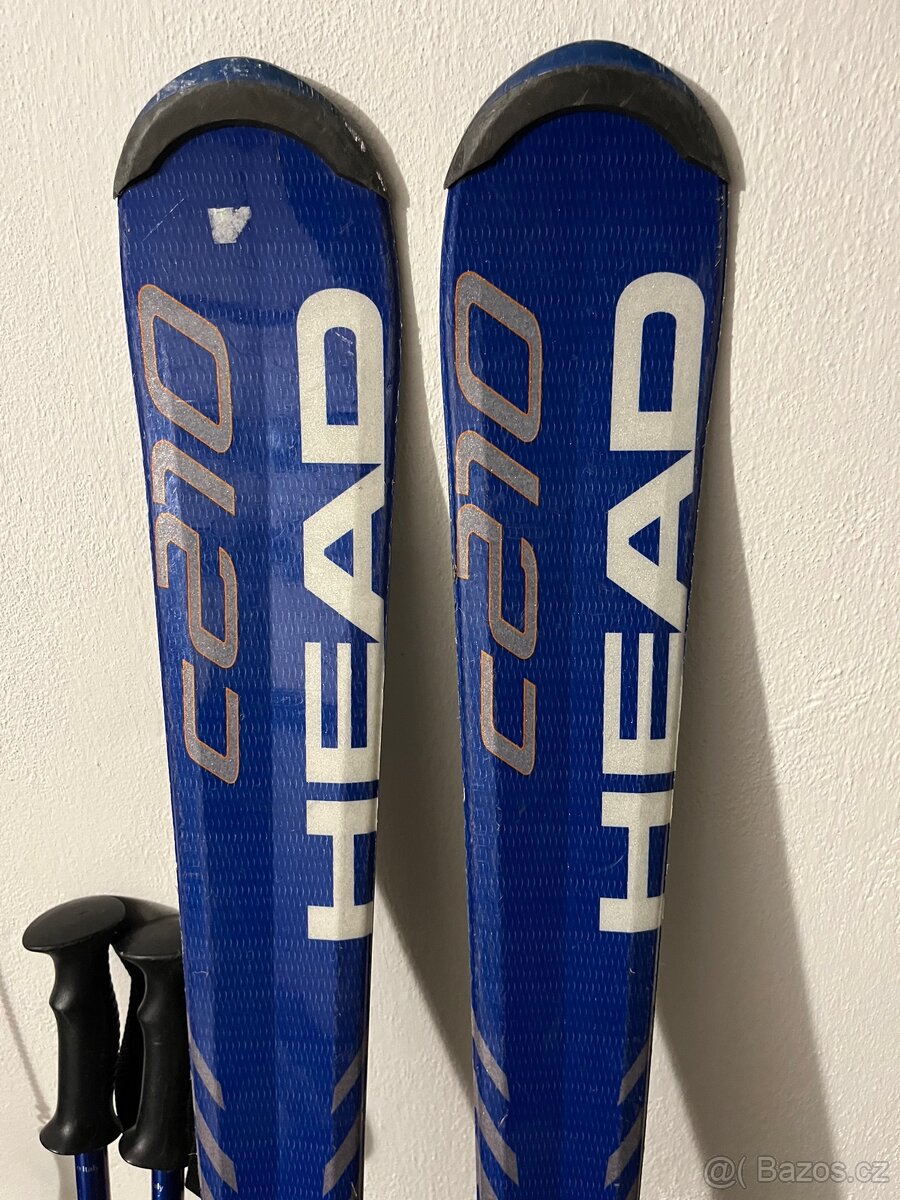 Lyže HEAD 156 cm + hole - 2