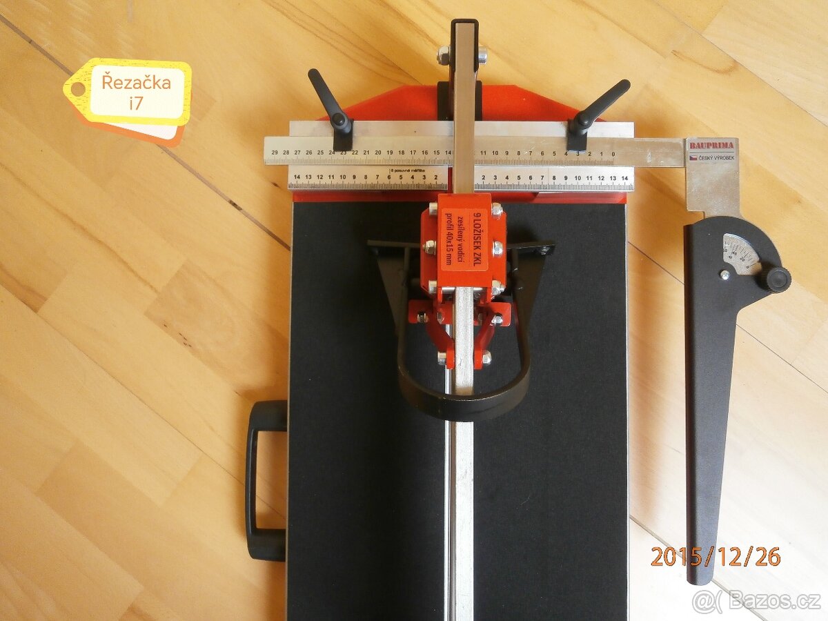 Řezačka na dlažbu Bauprima - Česká výroba - 2