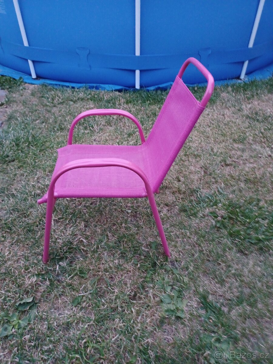Dětská zahradní židle - 2