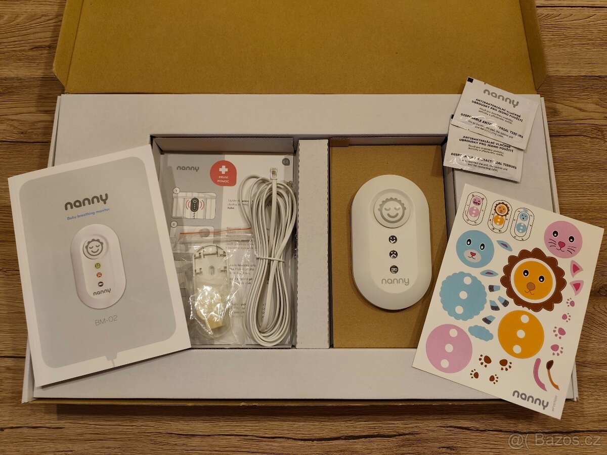 Monitor dechu Nanny v záruce - 2