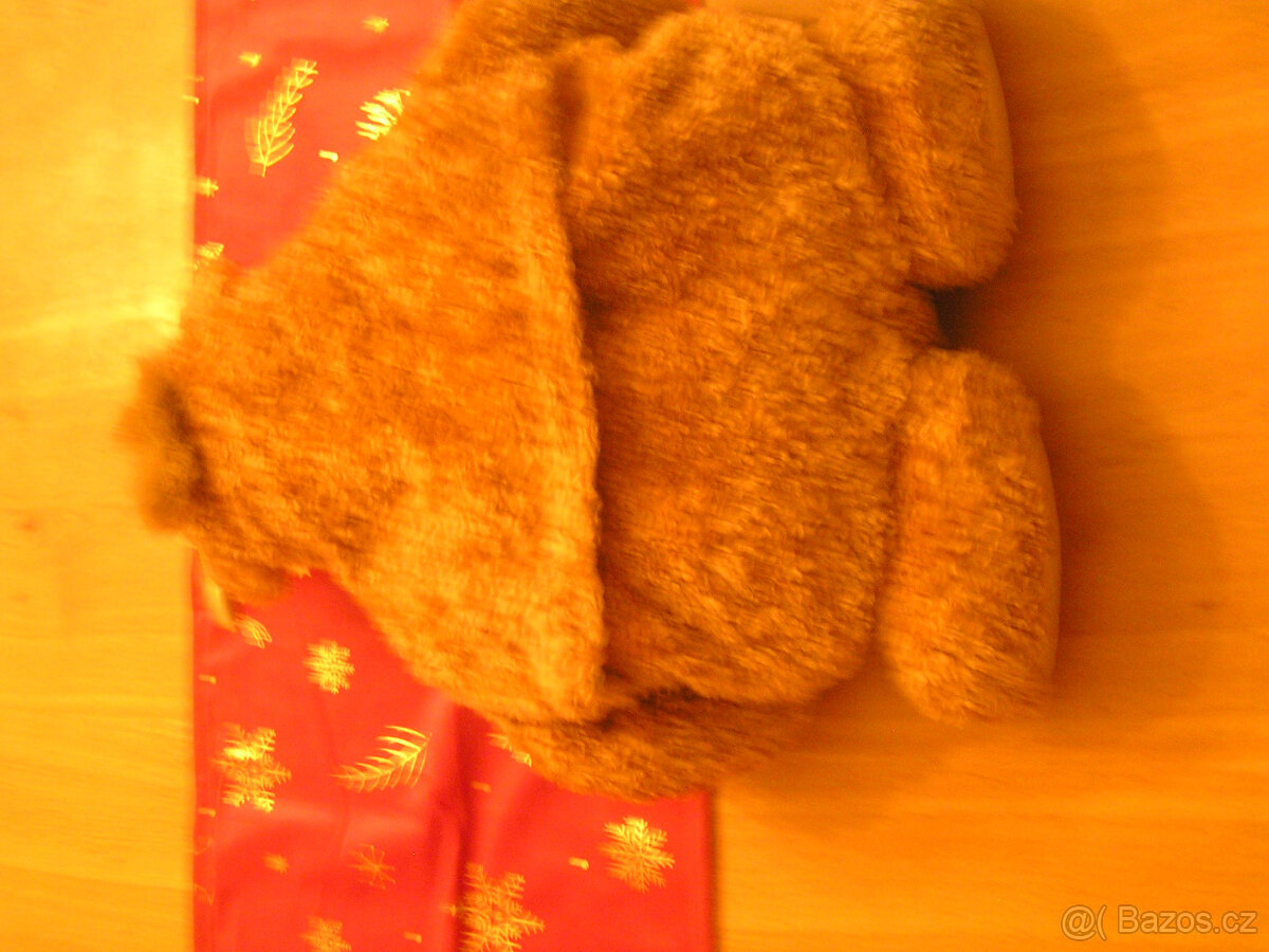 Plyšový los 55 cm s kapsičkou. - 2