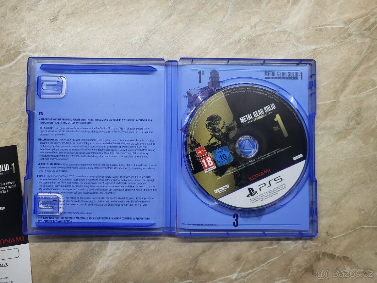 PS5 Metal Gear Solid Master Collection Volume 1 - 2