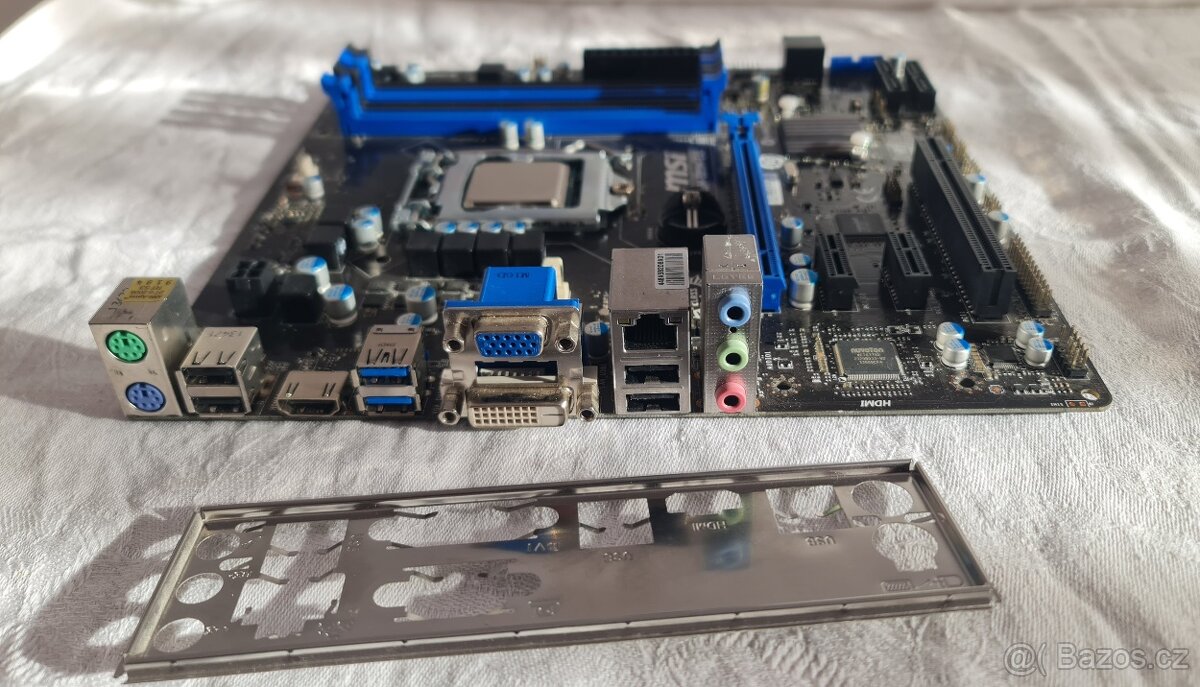 MSI H81M‑E45 + Intel i5‑4590 4‑jadro - 2