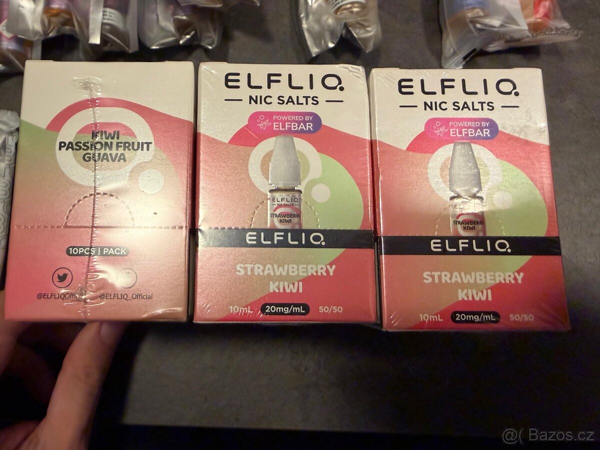 Elfliq náplně do elektronky - 2