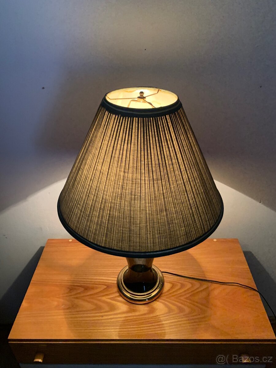 Retro lampa stolní - 2