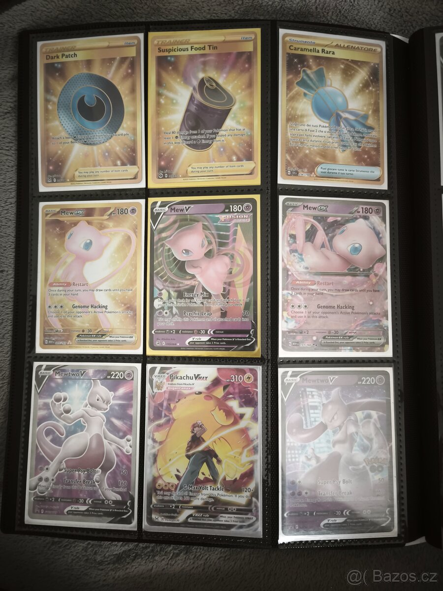 Pokémon karty - album - 2