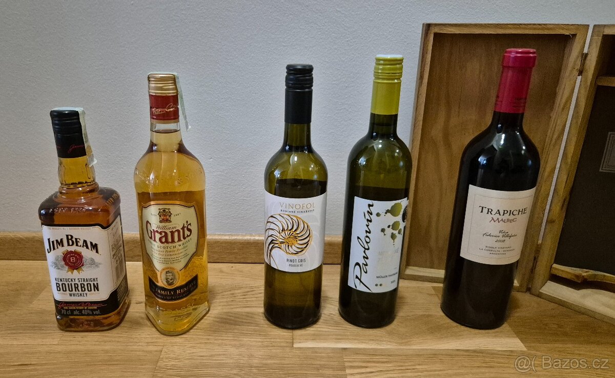 Vína a whisky - 2