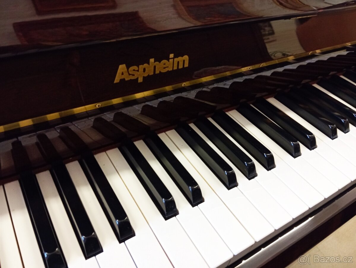 Prodám pianino Aspheim(Hyundai)-Dovoz zdarma 24/7 - 2