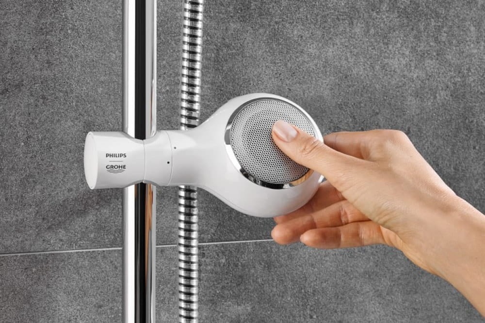 Kvalita Grohe a Philips v unikátním reproduktoru do koupelny - 2