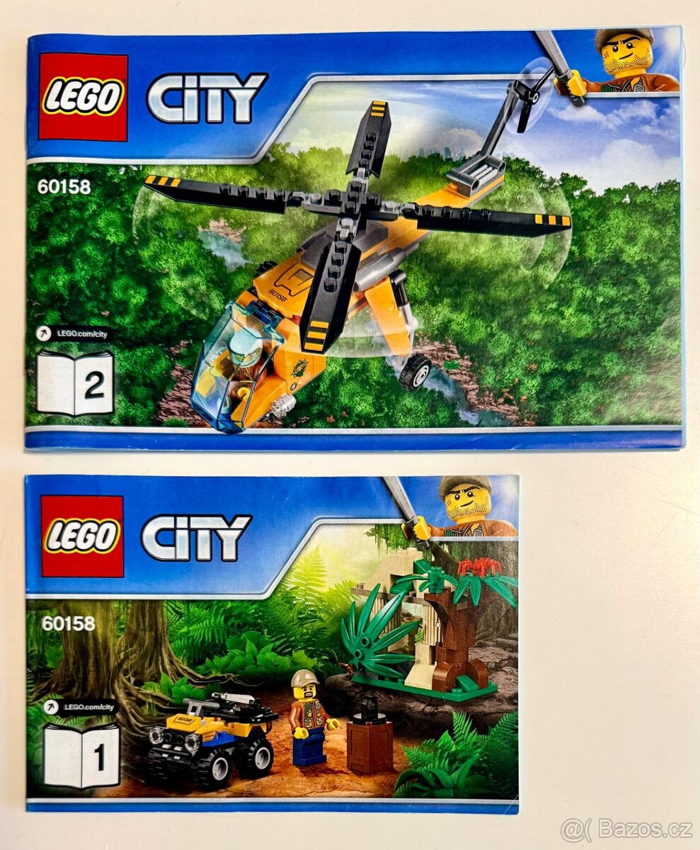 Lego City 60158 Nákladní helikoptéra do džungle - 2