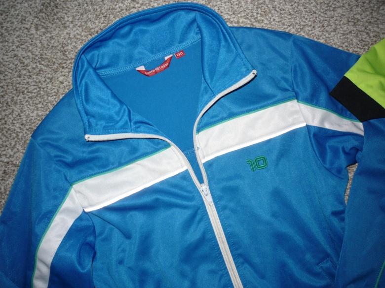 Sportovní bunda+tričko Kipsta vel 130-140 - 2