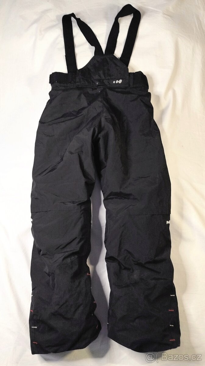 ČERNÉ LYŽAŘSKÉ KALHOTY-WEDZE, 8 let, 128 cm - 2