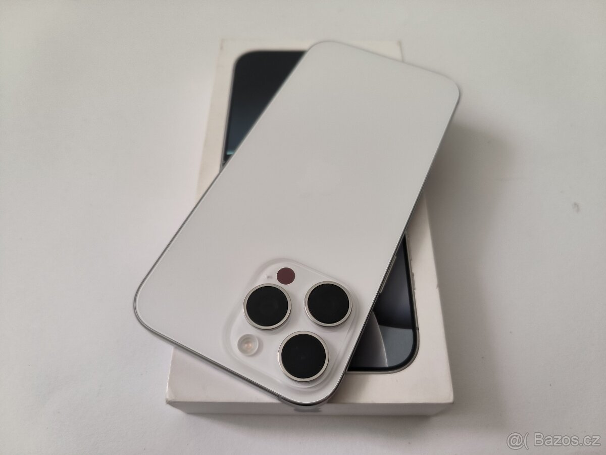 apple iphone 16 PRO MAX 256gb White Titanium / Batéria 100% - 2