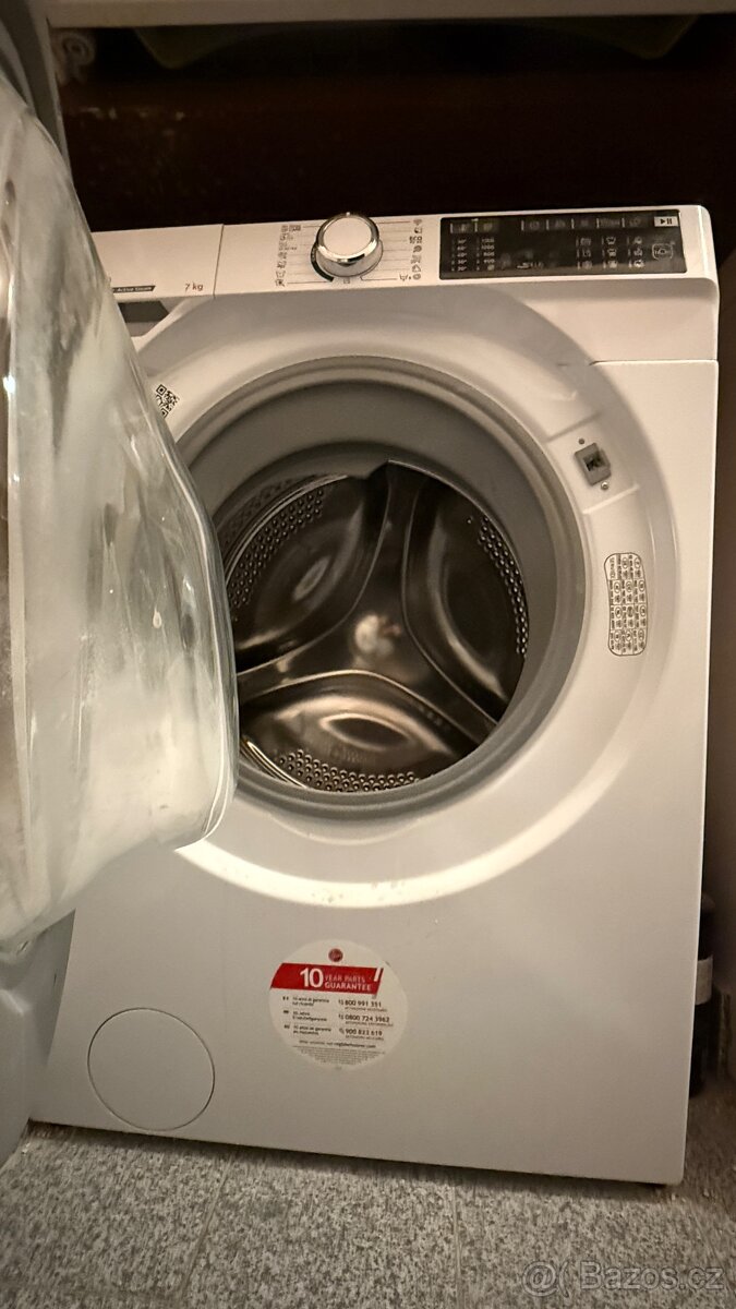 Pračka HOOVER H-WASH 500 7 kg, A-třída, apliKACE, TOP stav - 2