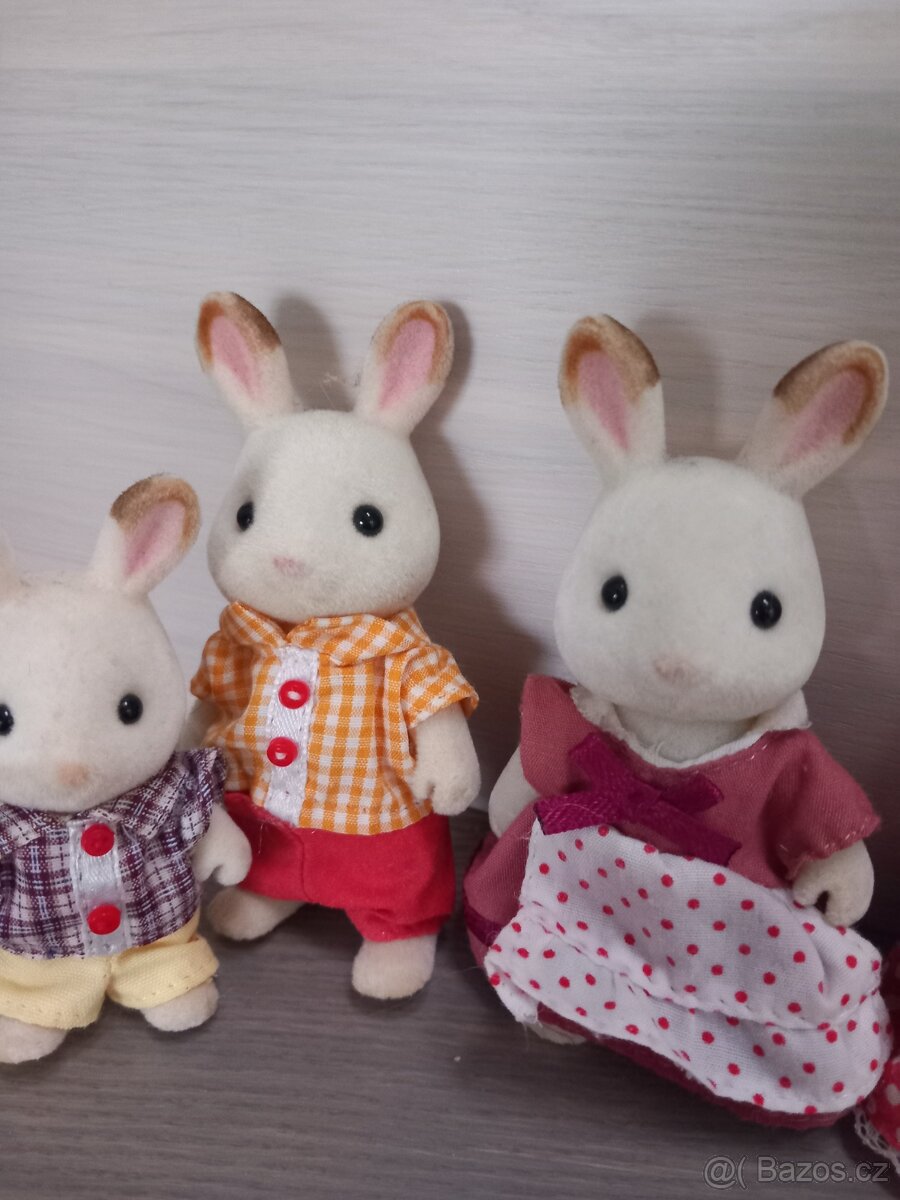 Sylvanian families rodina králíků - 2