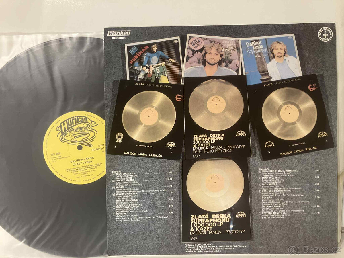 Dalibor Janda - Zlatý výběr 1993 - nikdy nehrané LP - 2