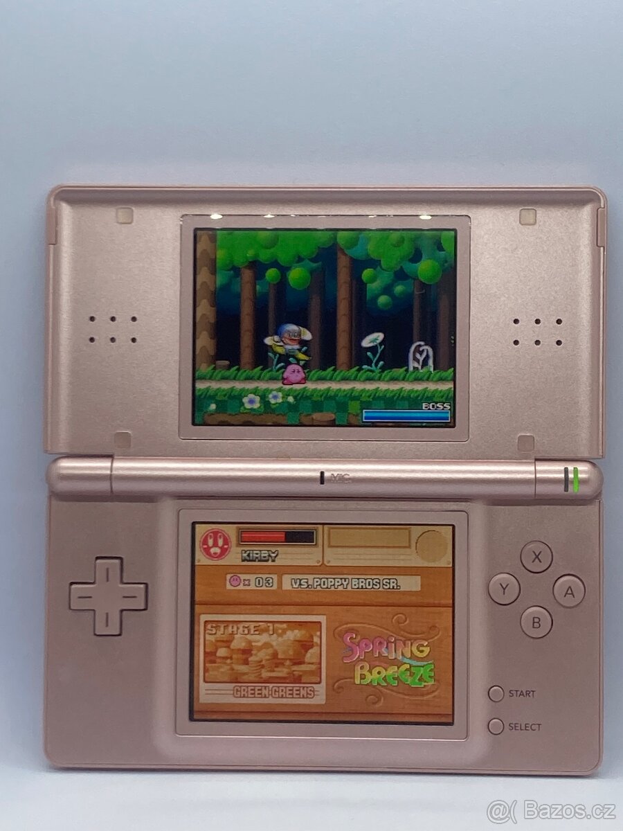 Konzole Nintendo DS Lite Růžová barva + hry - 2