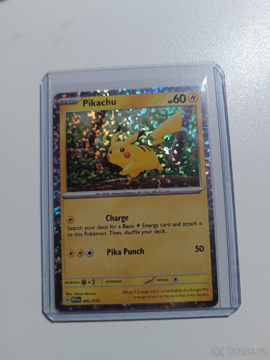 Pokémon, Pikachu 002/015, Promo akce McDonald's - 2