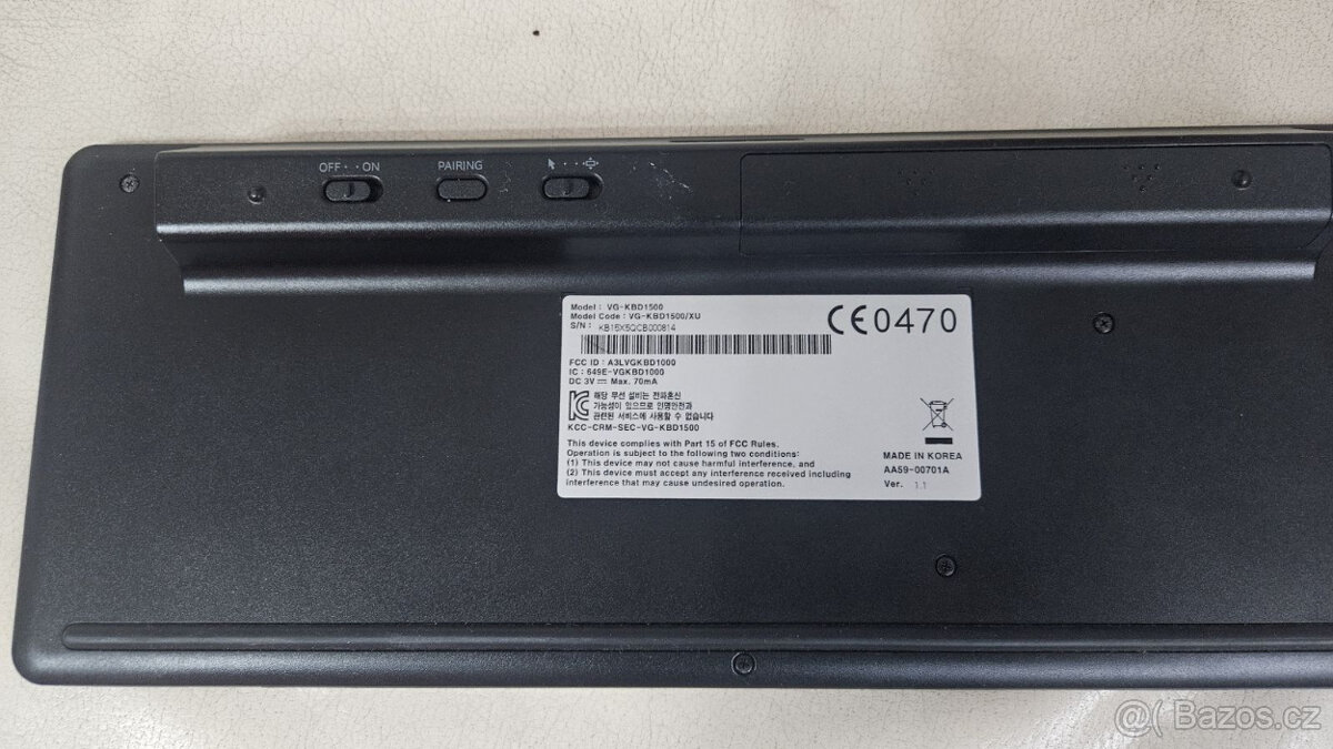 Bluetooth klávesnice k TV Samsung - 2